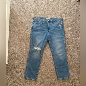 Never worn Madewell The Perfect Vintage Jeans